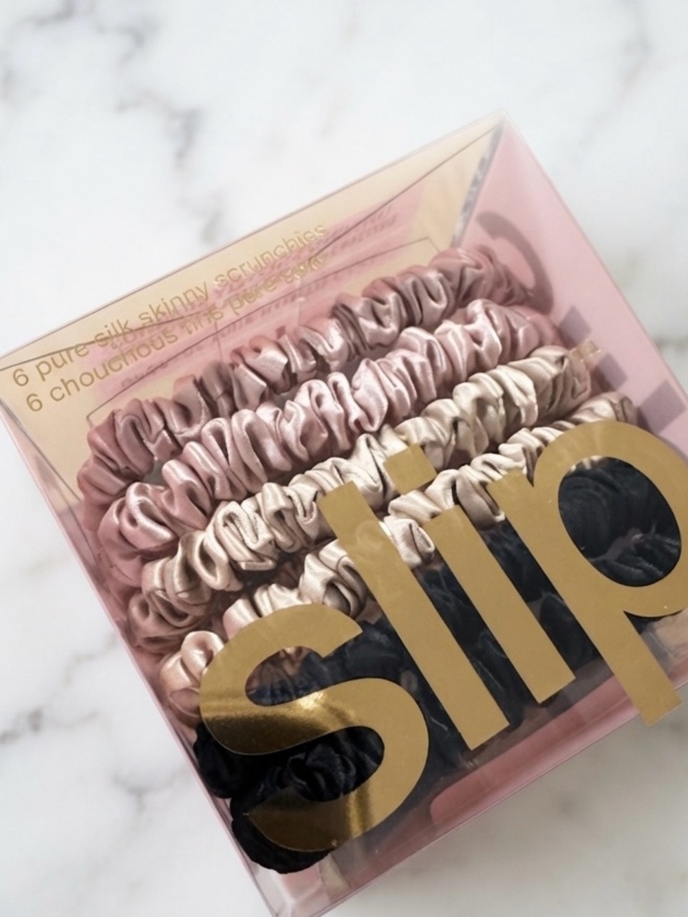 SLIP Multi Skinny Scrunchies